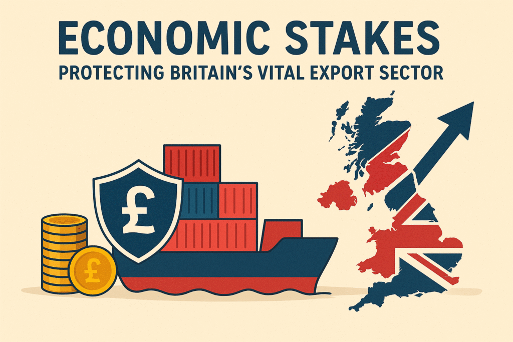 Economic Stakes: Protecting Britain's Vital Export Sector
