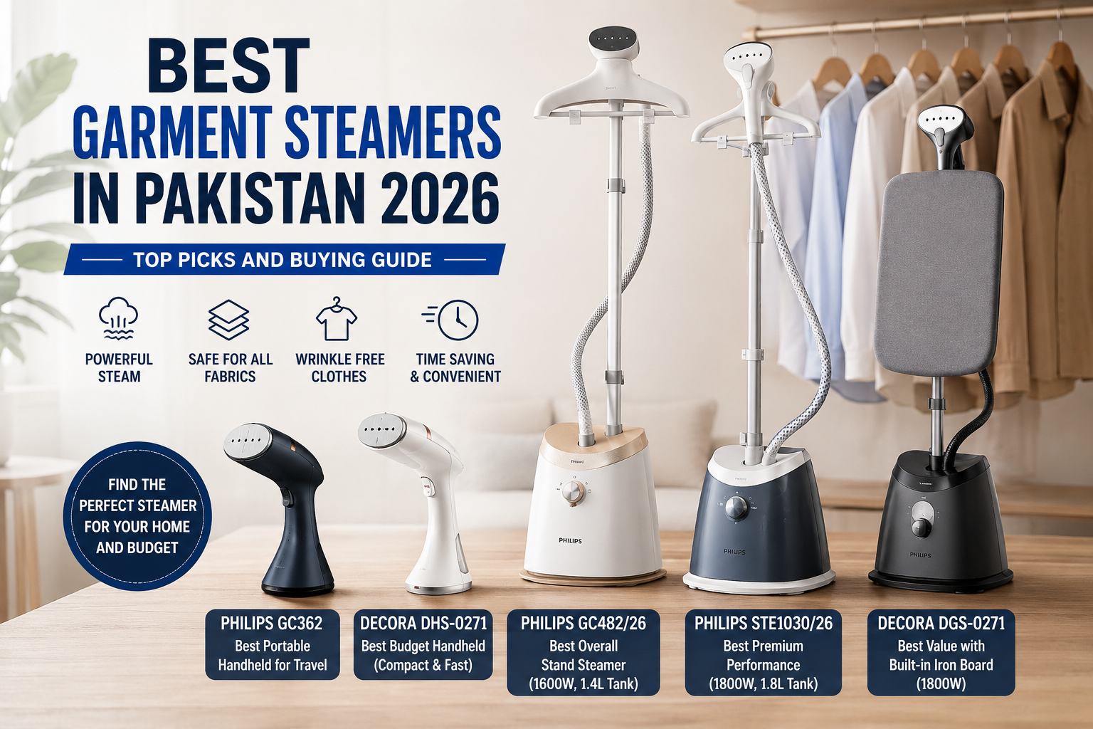 Best Garment Steamers