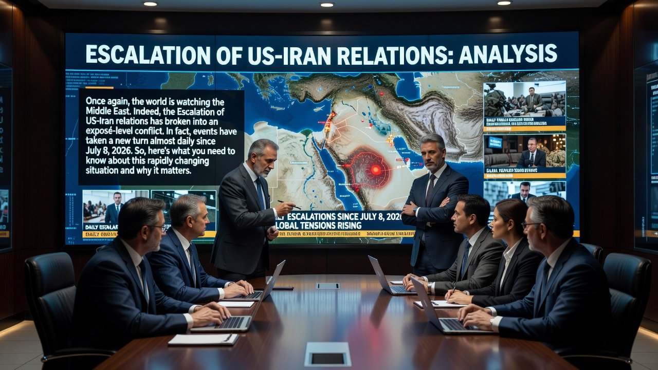 Escalation of US-Iran