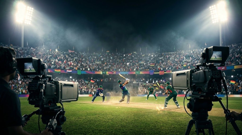 Cricket AI video prompts for IPL broadcast, fan cam, and highlights – copy paste ready.